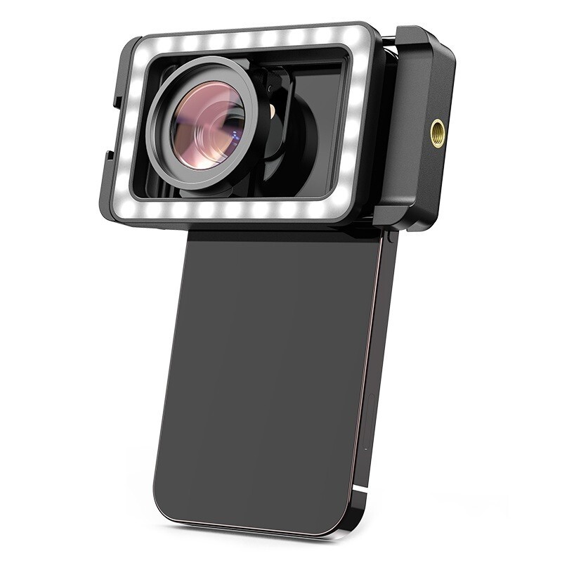 Professional Fill Light 15x Macro Phone Lens