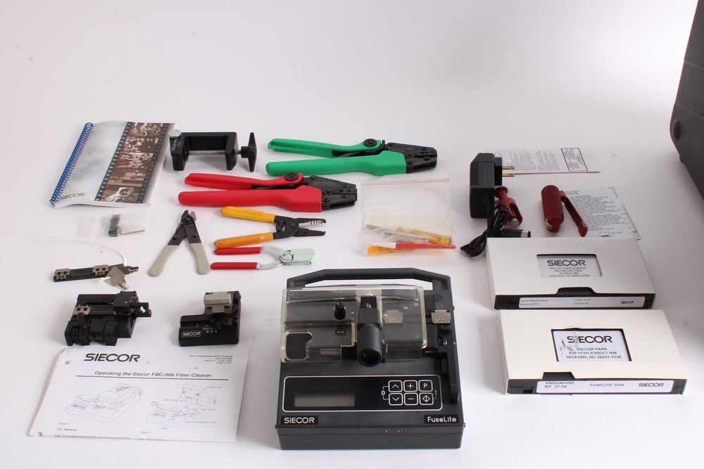 Siecor FuseLite Splicer Software V1.22 With Case and Accessories