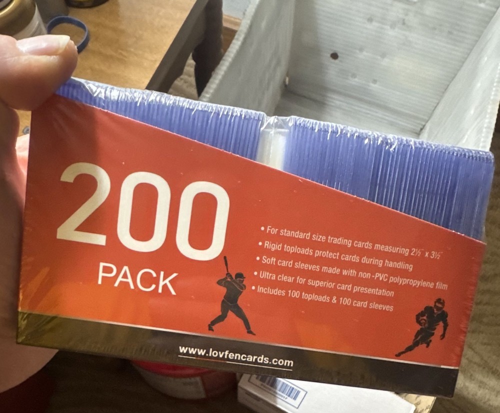 200ct Top Loader With 200ct Penny Sleeve