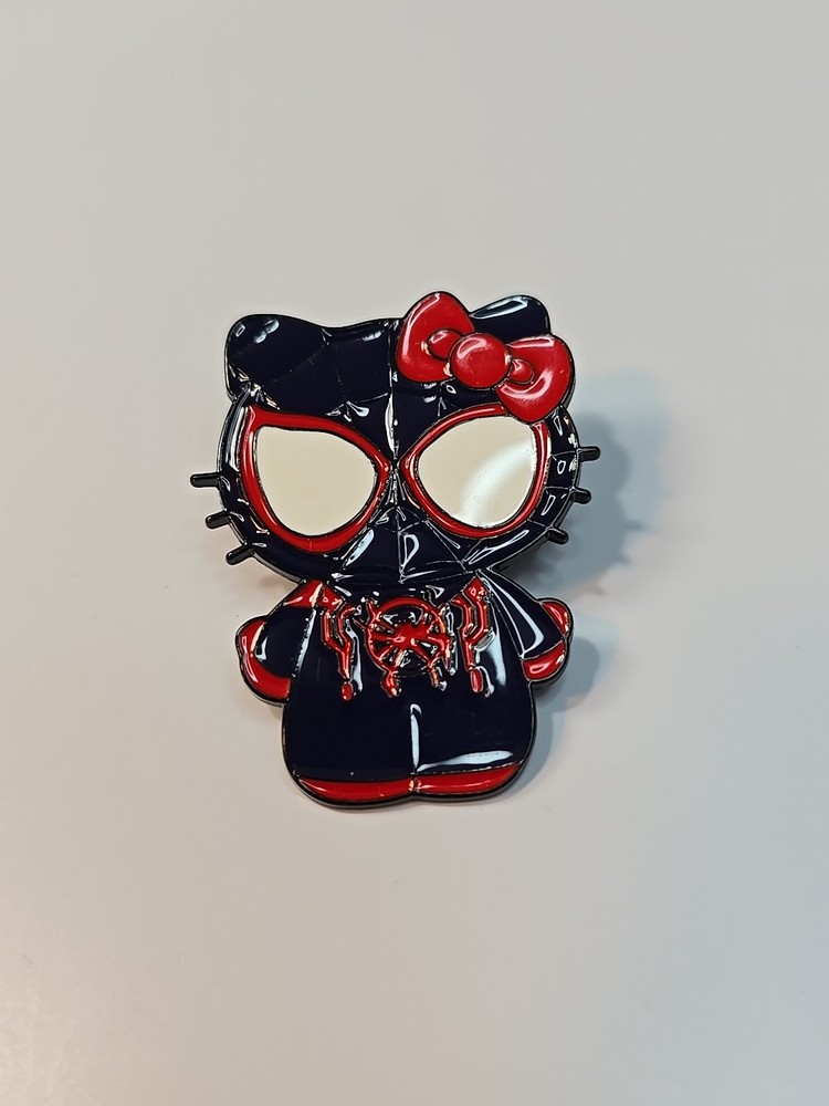 Hello Kitty Spiderman Lapel Pin