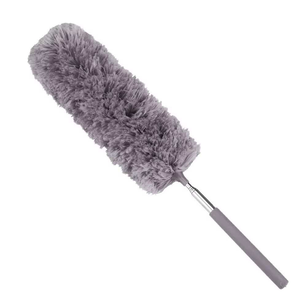Adjustable Soft Microfiber Feather Duster Dusting Brush Household Cleaning Tool
