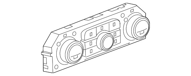 Genuine GM Dash Control Unit 85099022