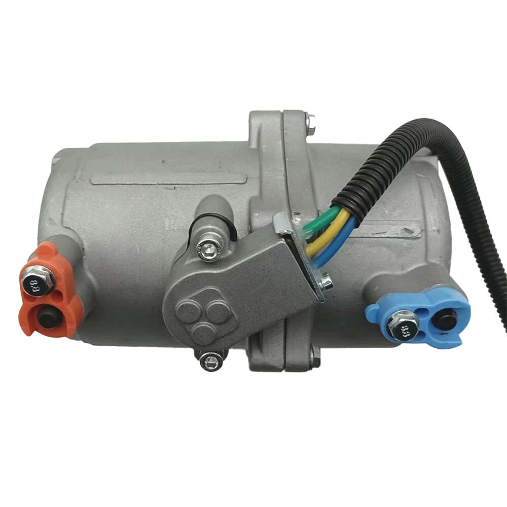 12V Electric Auto Air Conditioner Scroll Compressor A/C With Control Panel Kit