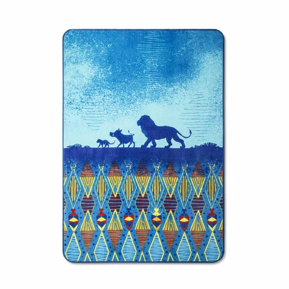 Disney's Classic Lion King HUGE Twin Blanket Throw 62" x 90" Simba Timon Pumbaa