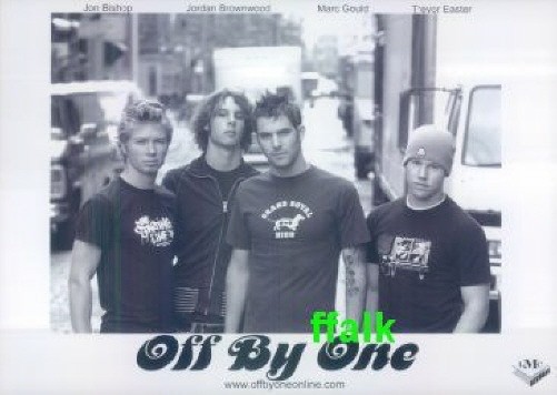 Press Photo: OFF BY ONE 5x7 B&W