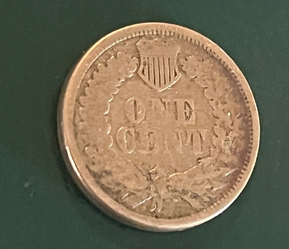 1864 Indian cent , Copper / nickel good condition