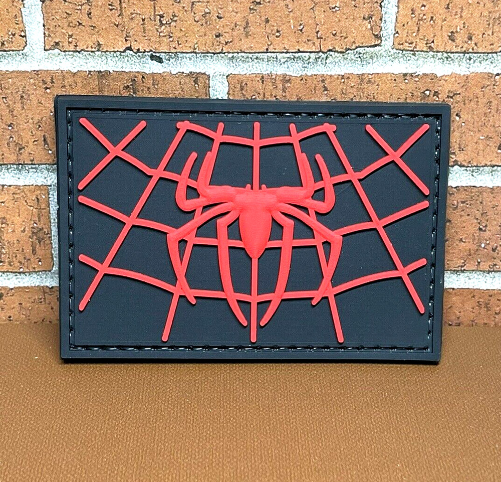 Tactical PVC Patch - Morale Spiderman Patch - Superhero Patch