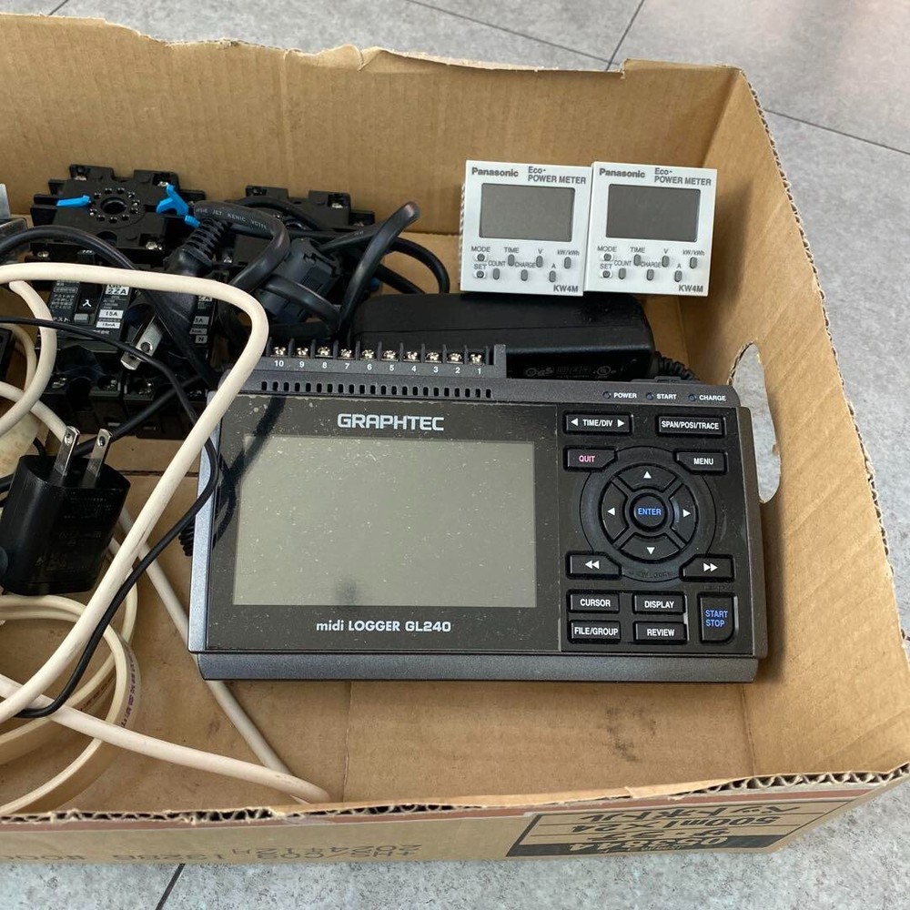 GRAPHTEC midi LOGGER GL240 isolated multi-channel data logger