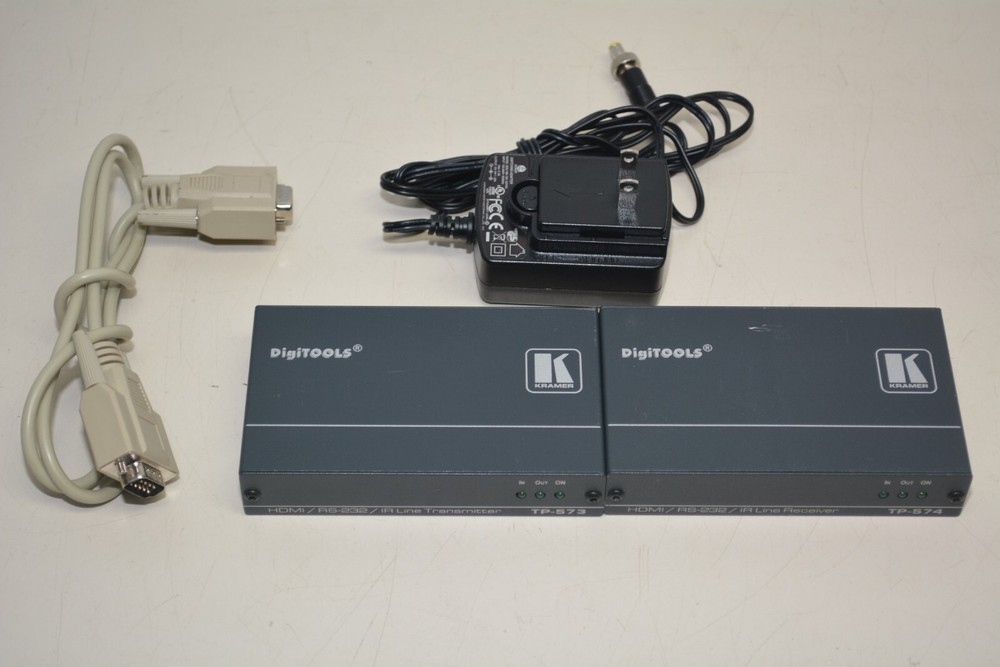 Kramer DigiTOOLS TP-573 HDMI RS232 IR Line Transmitter & TP-574 Receiver #W2736