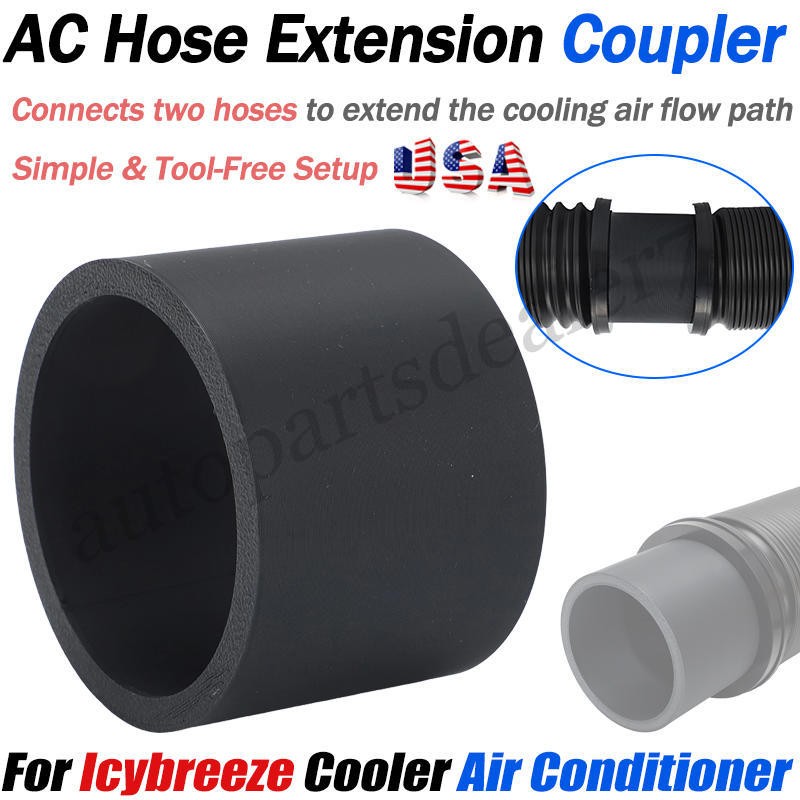 For Icybreeze Cooler Air Conditioner Hose Extension Coupler Coupling Connector