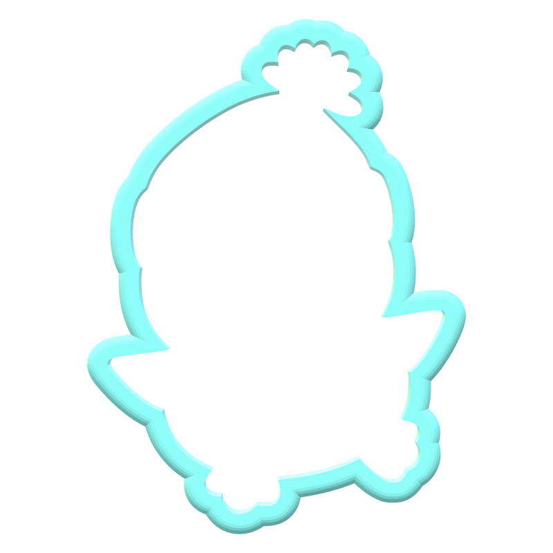 Pink Penguin Cookie Cutters