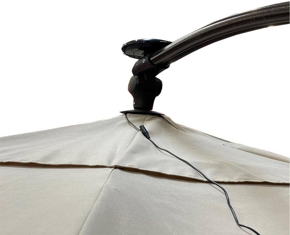 Replacement Canopy Top Cover for Hampton Bay LED Offset Solar Umbrella - WILL FI
