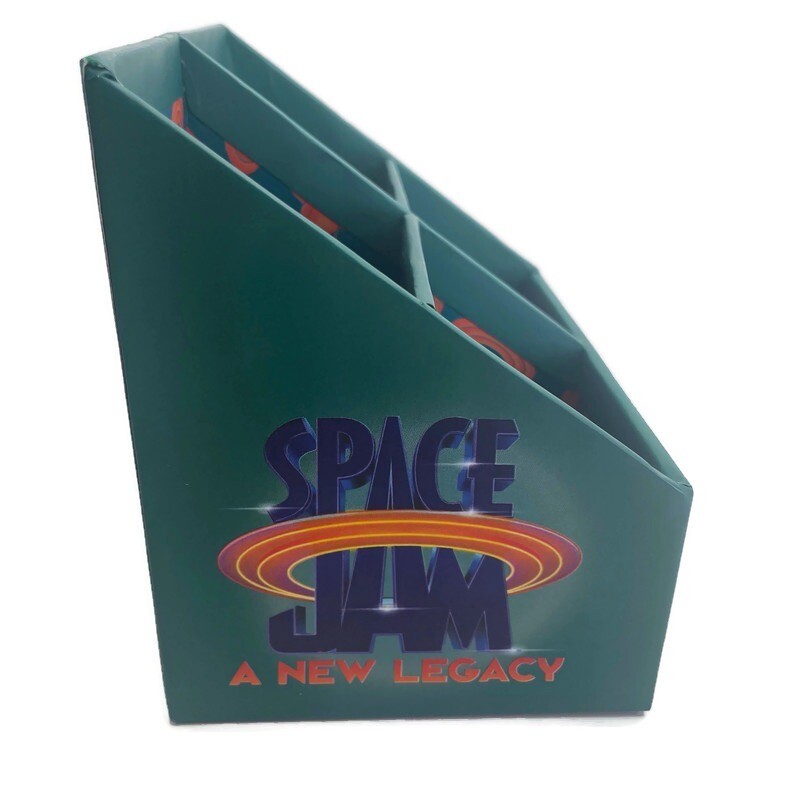 Edgeucational Publishing | Space Jam 2 Teal Desktop Organizer
