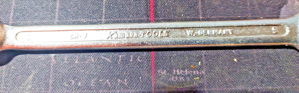 9mm Combination Spanner. Made in Germany by Kamasa