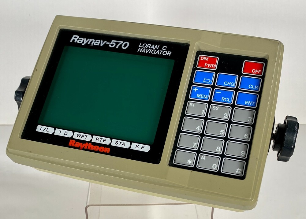 Raytheon Raynav-570 Loran C Marine Navigator ~ Untested / Working When Pulled