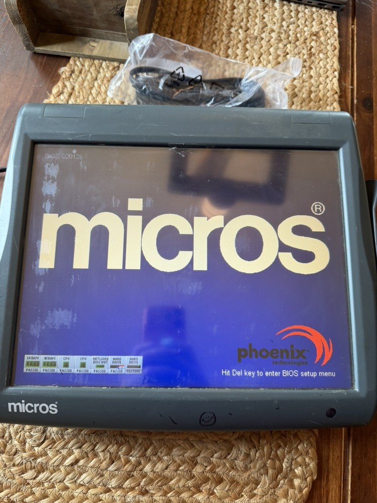 Micros Workstation 5A System Unit Touch Screen POS Terminal