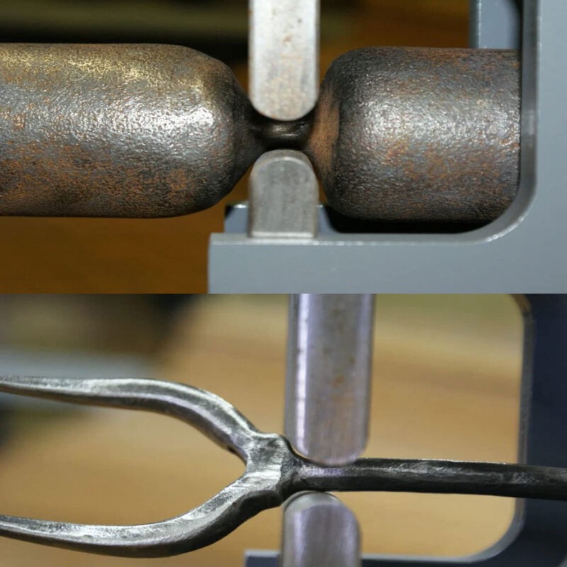 Blacksmith G2 Guillotine Tool Blacksmith Slash Fullering Tool with Flat Dies