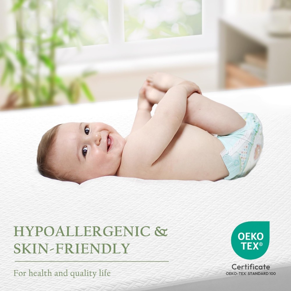 California King Size Waterproof Mattress Protector Viscose Derived from Bambo...