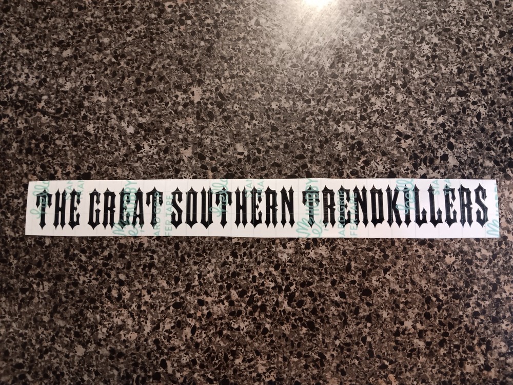 Rebel The Great Southern Trendkillers Decal