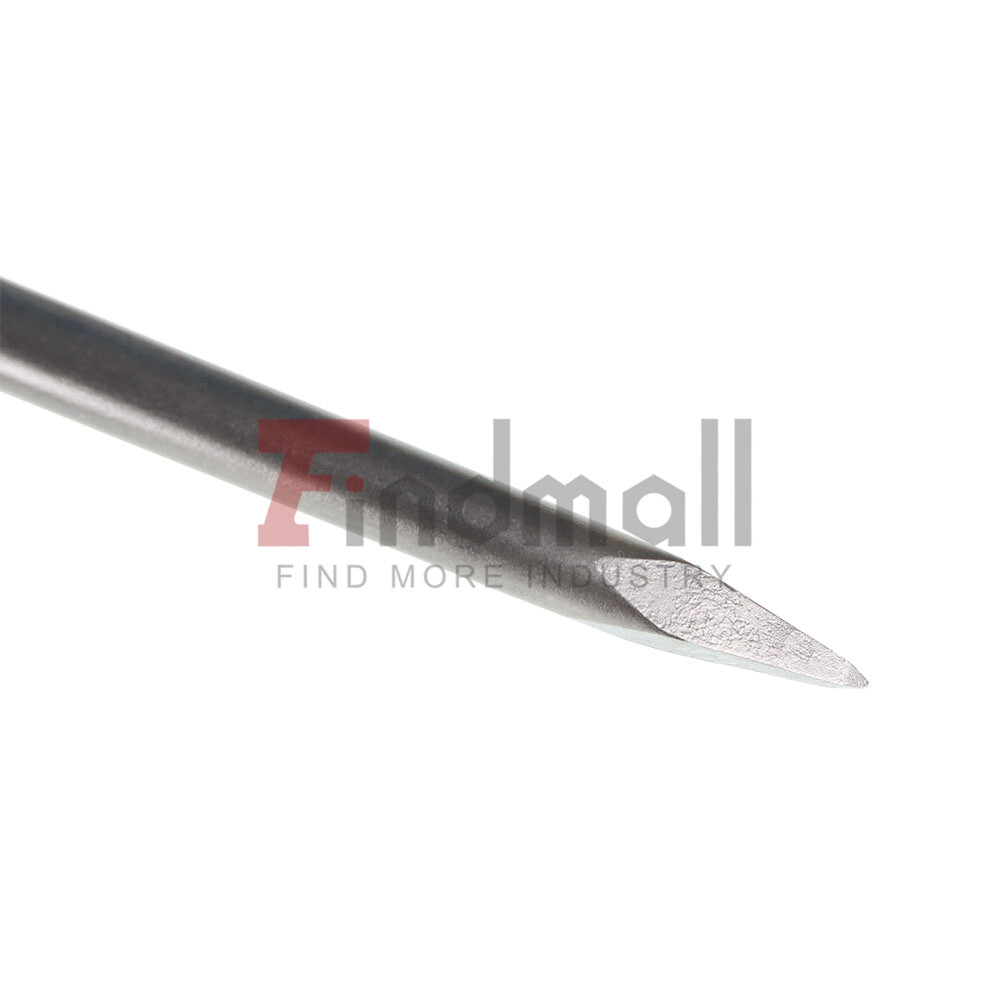6-Pack Concrete Drill Bit Set Includes Point Chisel + 20mm & 40mm Flat Chisel