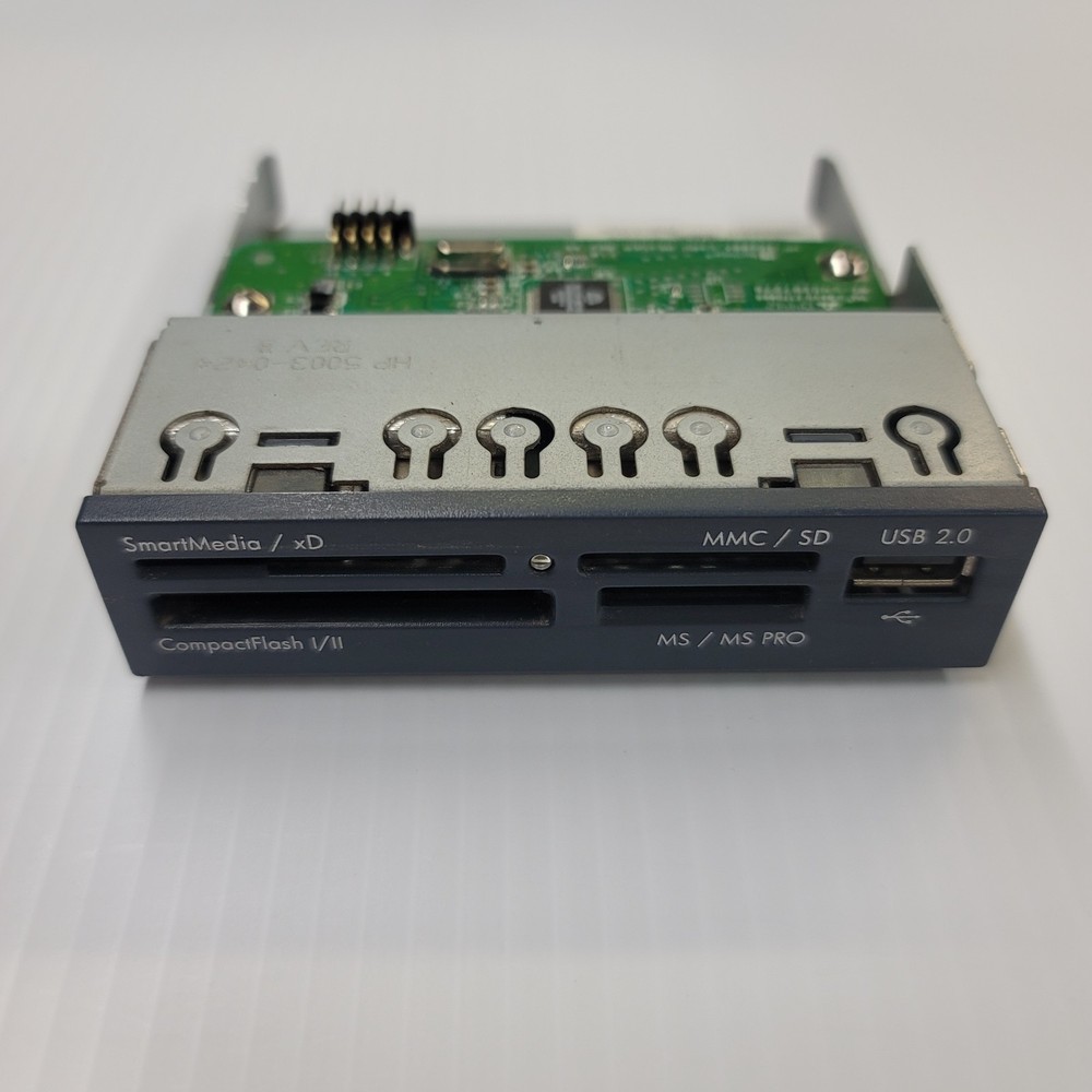 HP ID2004 Front Panel Card Reader 5069-6732 USB 2.0 CF SD MS SmartMedia XP Era