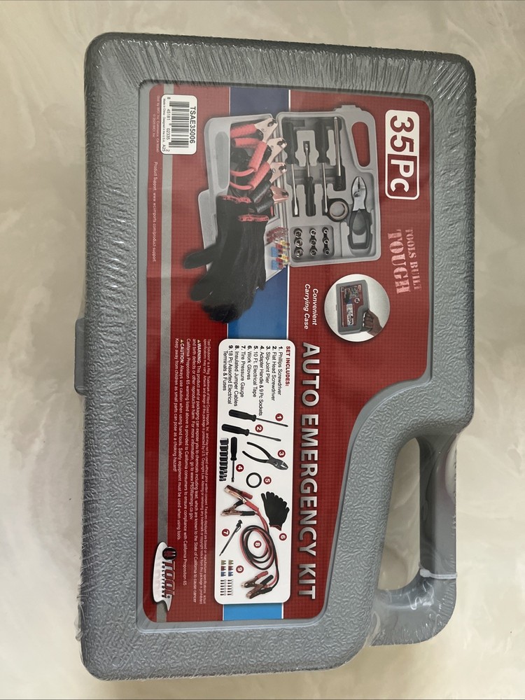 Tool Solutions Auto Emergency Kit 35 Pc