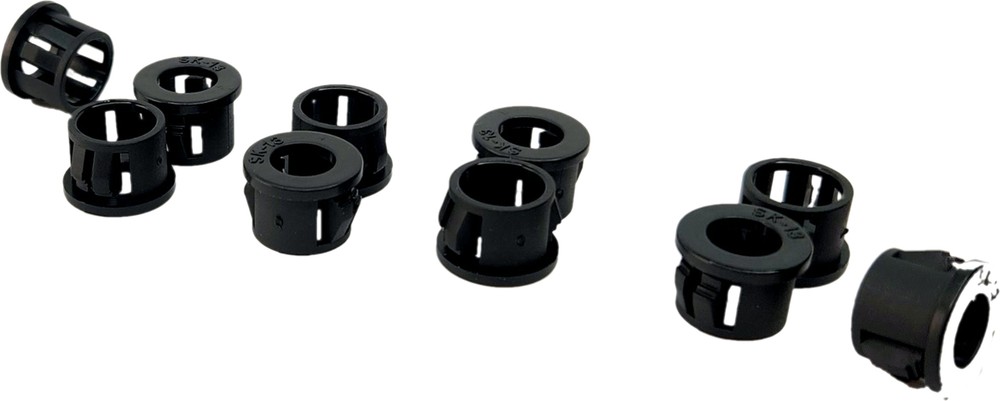 Sky High Car Audio Plastic Grommets 100 Pack for 8ga B
