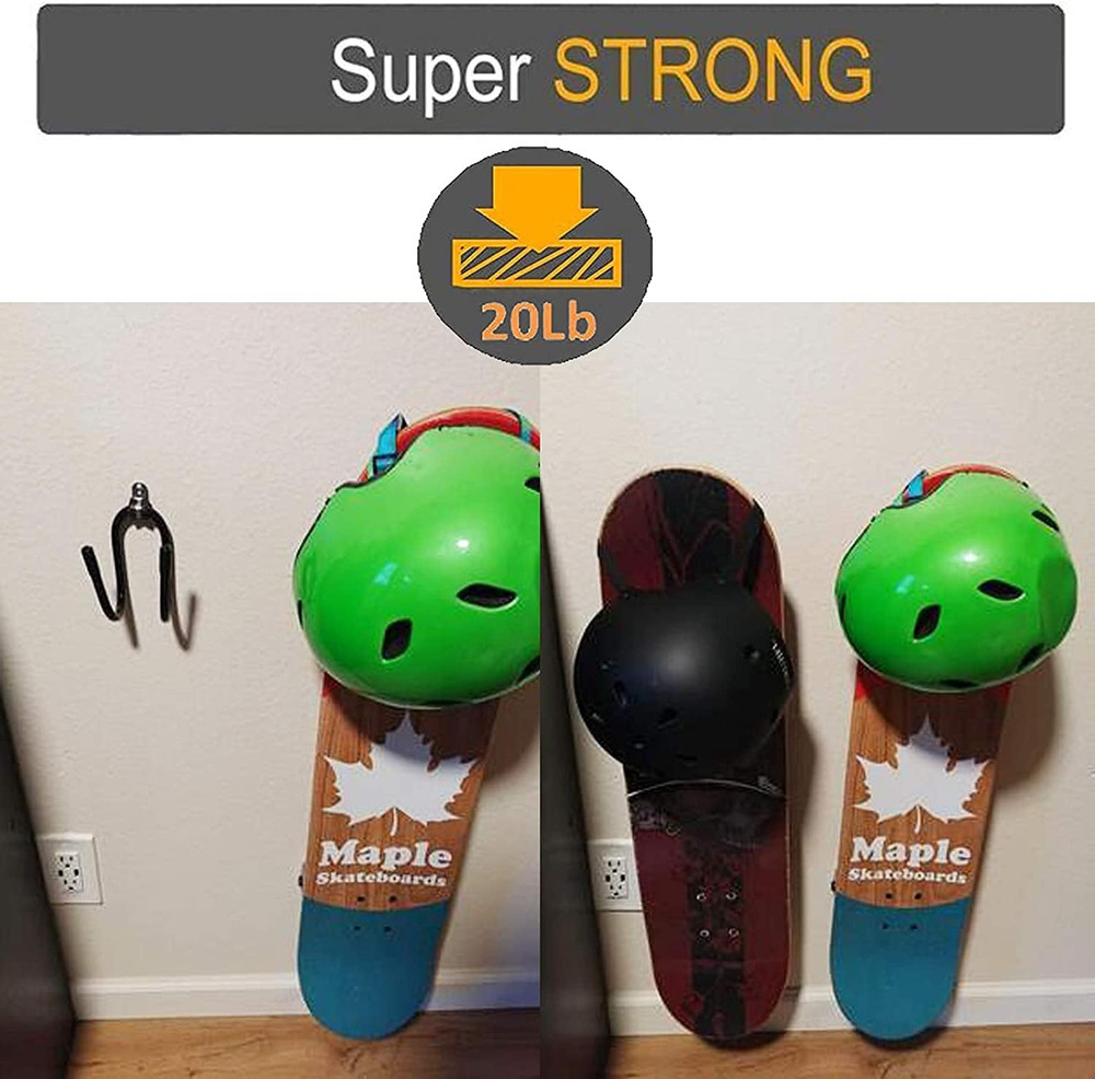 Pmsanzay Skateboard Wall Hanger Storage Display Rack...