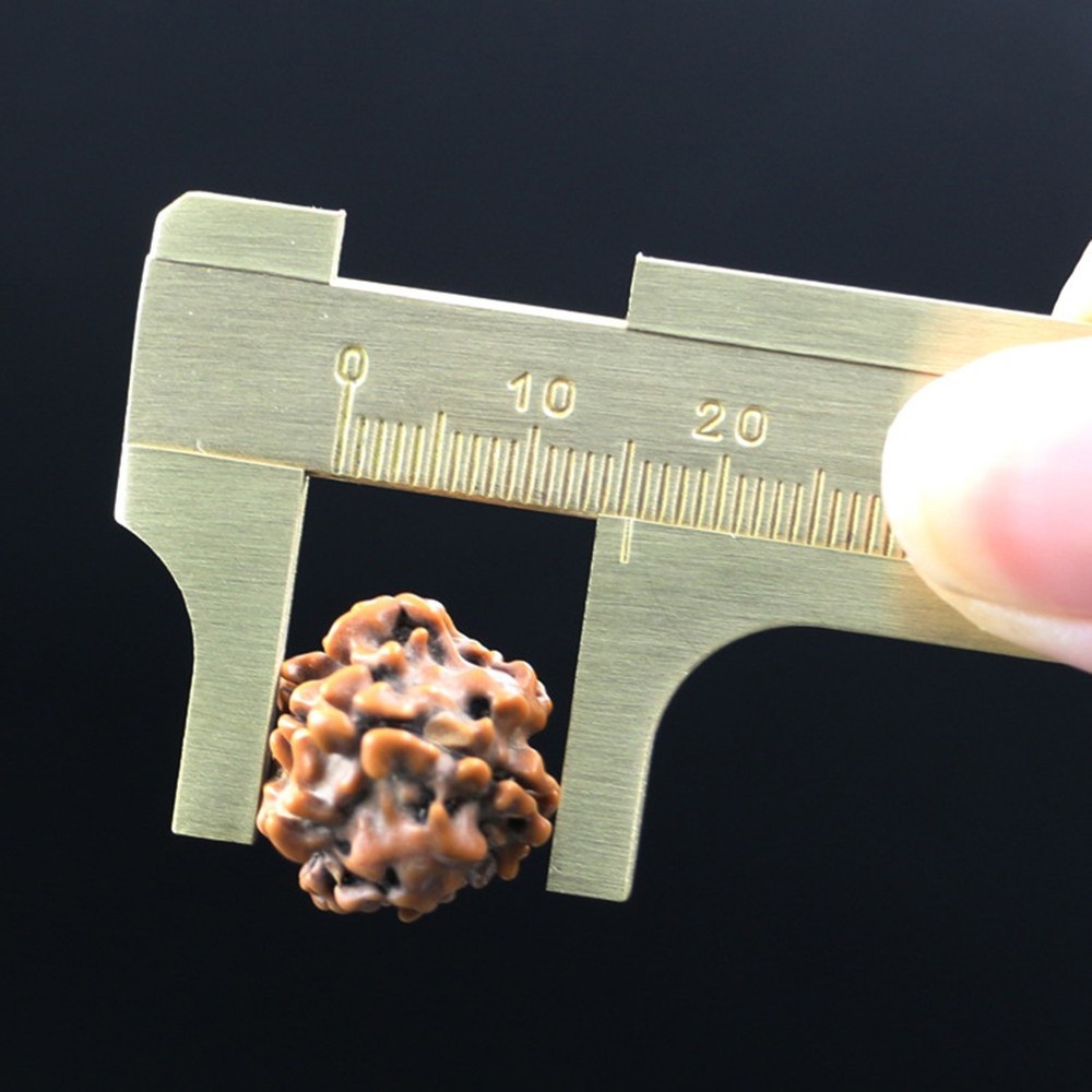 Brass Caliper Mini Sliding Gauge Depth Measuring Tool