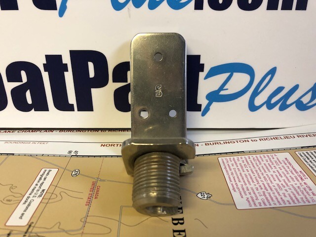 Schaefer Marine Stainless Steel Angled Antenna Bracket