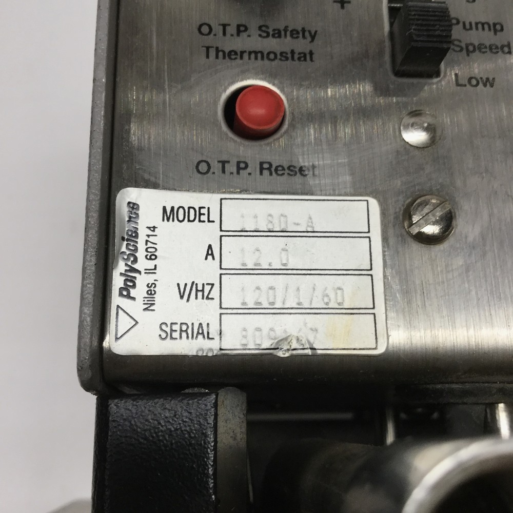 VWR 1180A Immersion Heater/Chiller Bath Circulator Digital Controller 120VAC