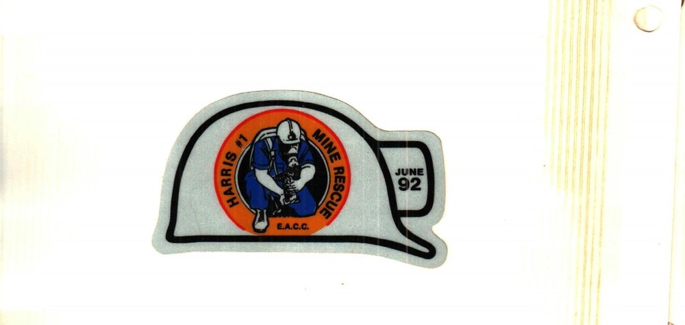 NICE PEABODY MINE RESCUE COAL MINING STICKER # 240