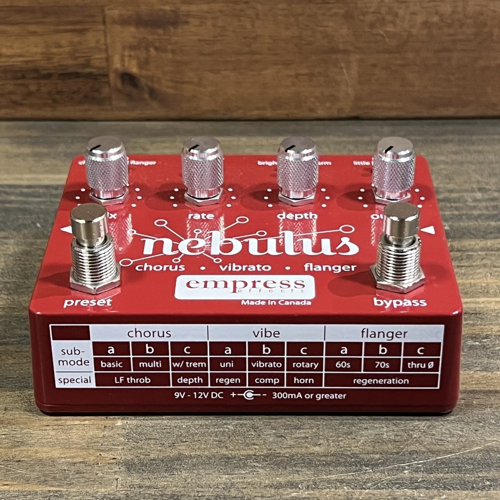 Empress Effects nebulus Chorus Pedal 8913 Tested & Works