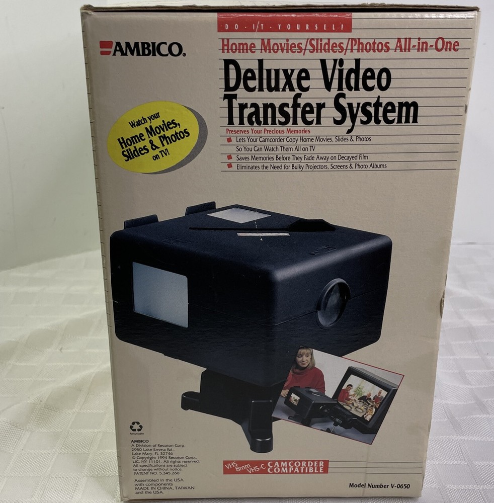 Ambico Deluxe Video Transfer System V-0650