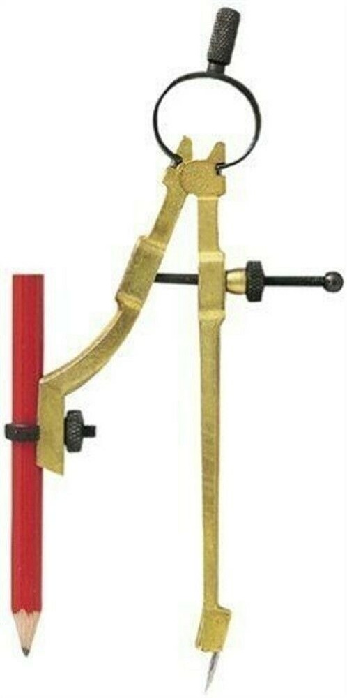 General Tools 842 Precision Pencil Compass Scribing and Marking Tool