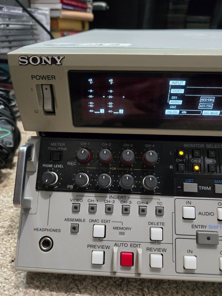 Sony DSR-2000 Digital Videocassette Recorder