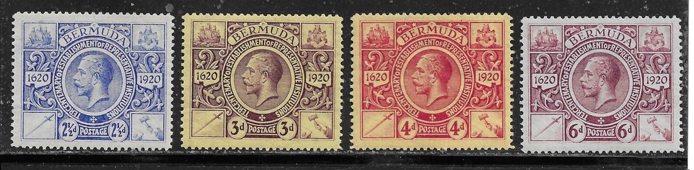 BERMUDA SC71-79 SG68-76 MINT LIGHTLY HINGED