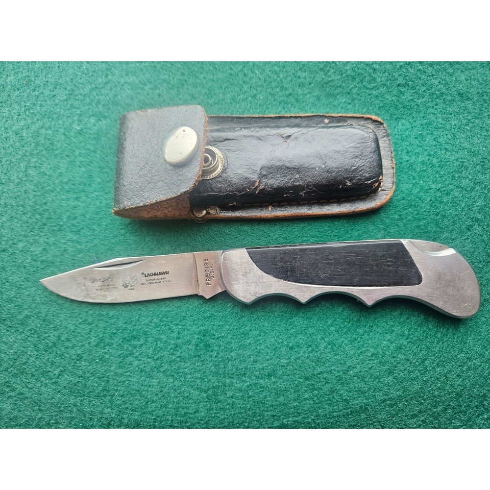 Precise Blackhawk #16414 Single Blade Pocketknife and sheath