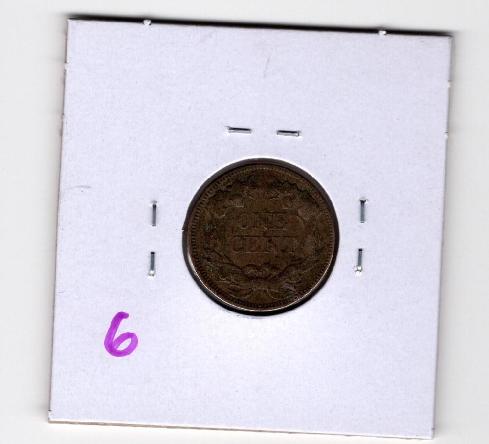 1857- Flying Eagle Cent- VF