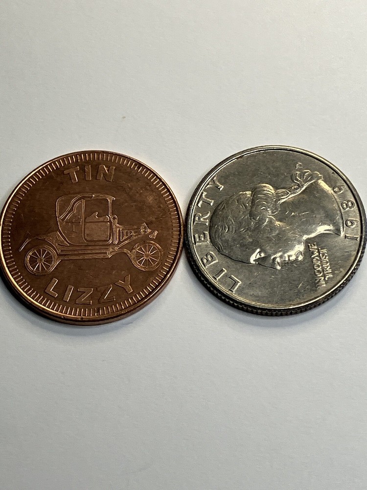 RARE TIN LIZZY TOKEN #sx1
