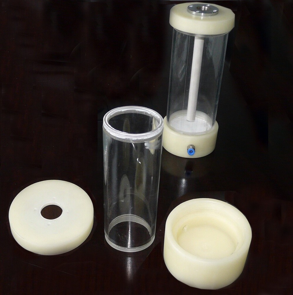2 PCS Fluidization Hopper Cup (1 L) with IG02 Pump for Powder Coating Machine