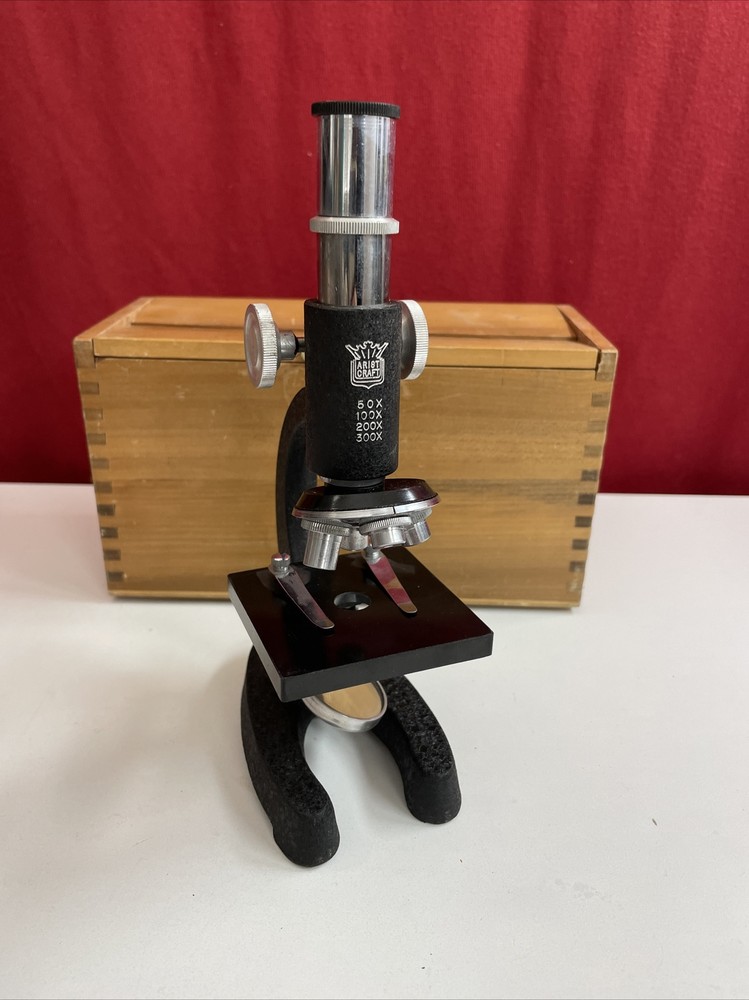vintage aristcraft microscope
