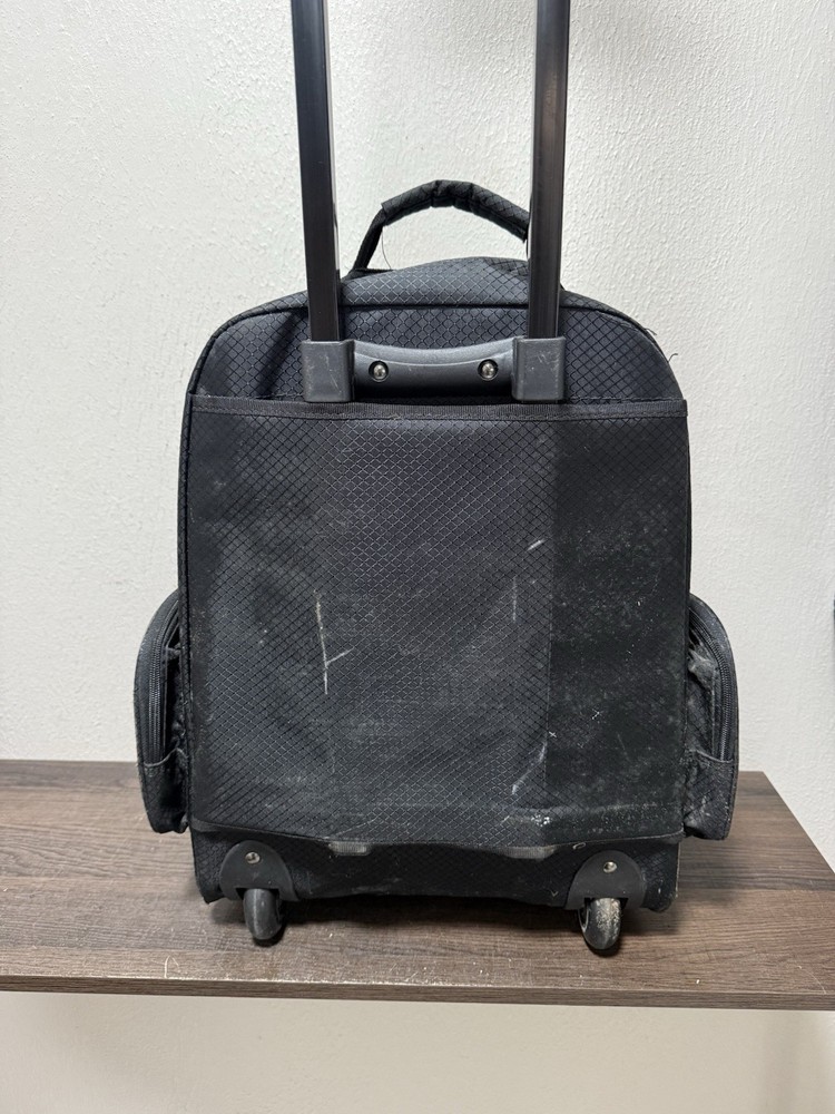 Storm Rolling Telescoping Thunder Roller Bowling Bag Black