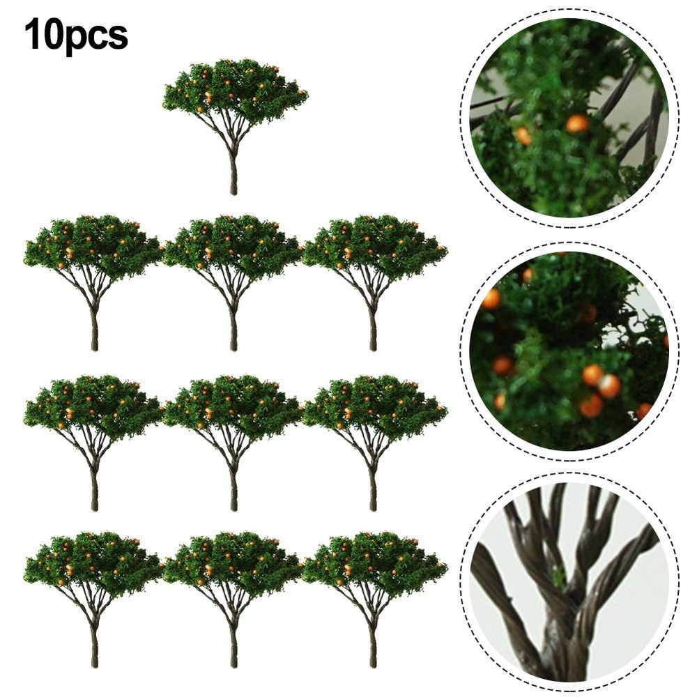 Detailed Craftsmanship Realistic Model Trees for Architectural Designs