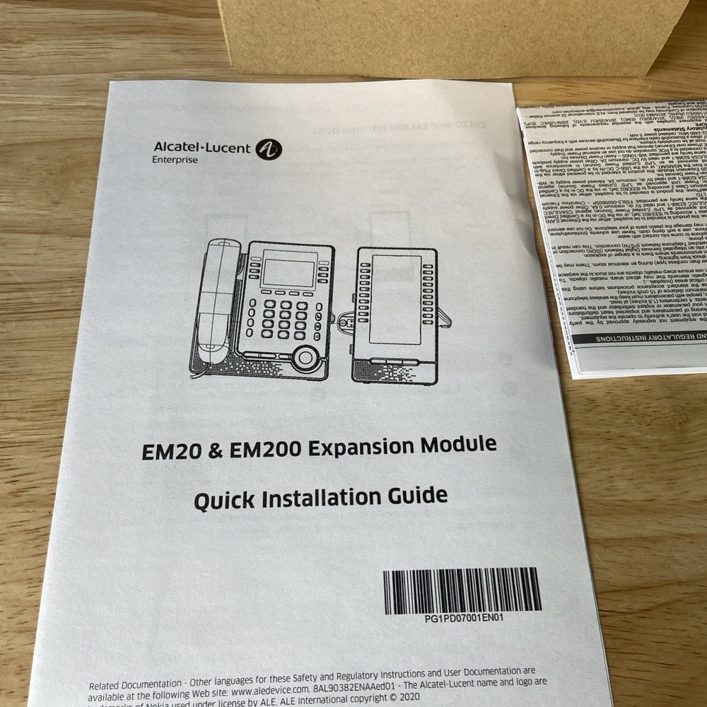 Alcatel Lucent EM200 Expansion Module New