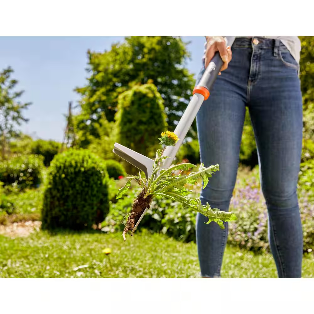 40 In. Stand up Weed Puller with Auto Extract Feature