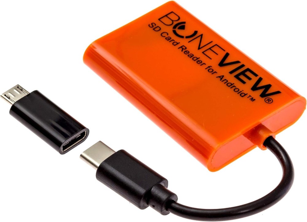 SD Card Reader Type C USB Trail Camera Viewer for Android Game Cam Phones