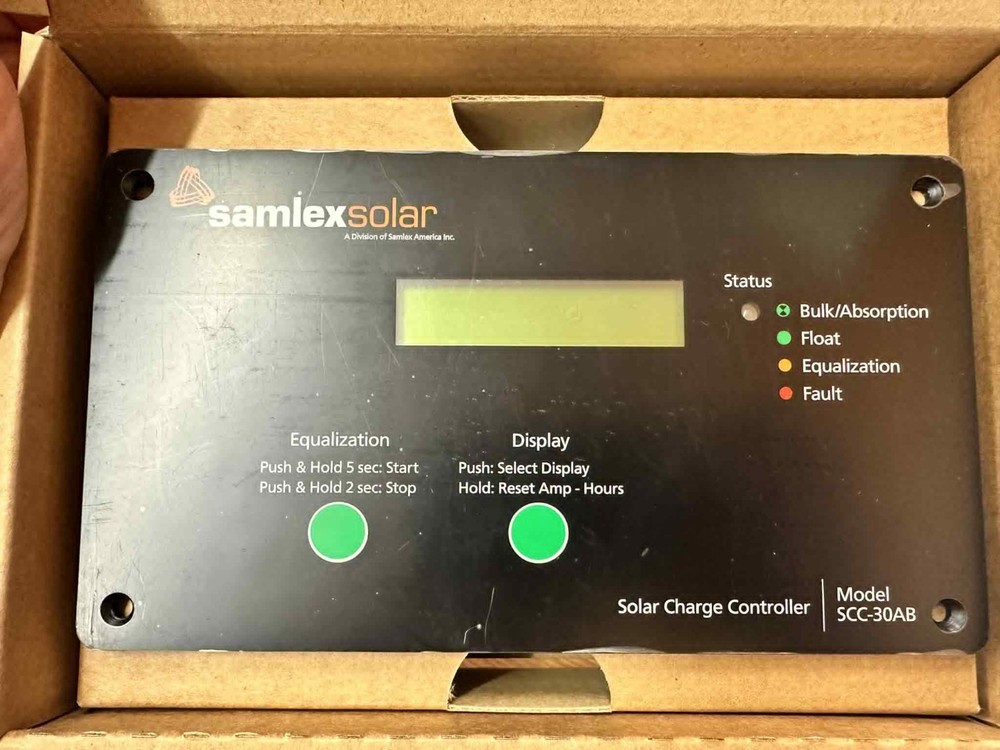 Samlex Solar SCC-30AB Charge Controller