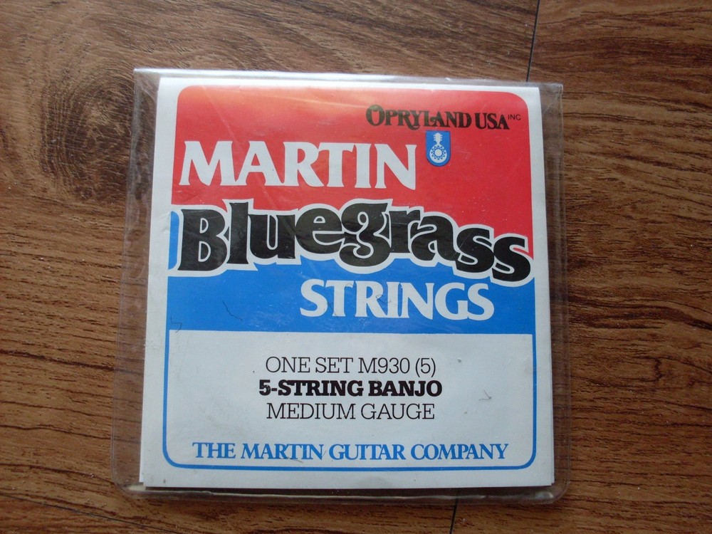 Martin Bluegrass Strings, Medium Gauge, M930 (.010-.022)