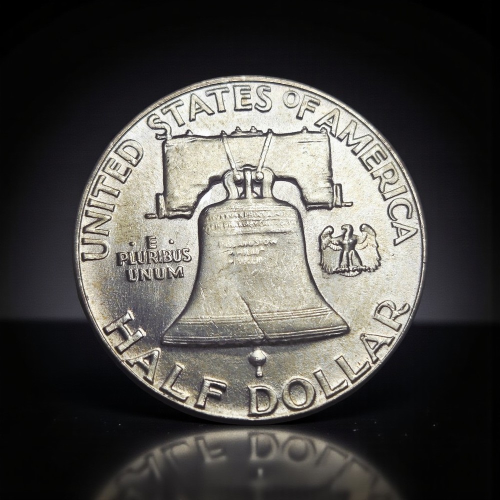 1955 Franklin Half Dollar 90% Silver
